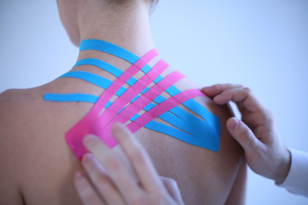 Kinesio taping για οστεοχονδρωσία της σπονδυλικής στήλης